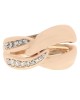 Chopard Diamond Entwined Ring in Rose Gold
